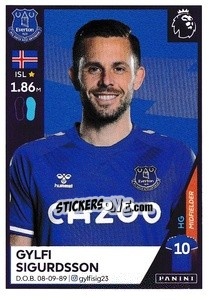 Sticker Gylfi Sigurðsson - Premier League Inglese 2020-2021 - Panini