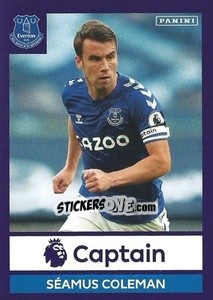 Figurina Séamus Coleman (Captain) - Premier League Inglese 2020-2021 - Panini