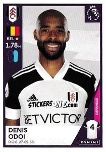 Cromo Denis Odoi - Premier League Inglese 2020-2021 - Panini