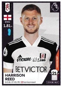 Sticker Harrison Reed - Premier League Inglese 2020-2021 n. 242 - Panini