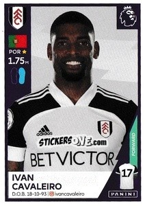 Figurina Ivan Cavaleiro - Premier League Inglese 2020-2021 - Panini