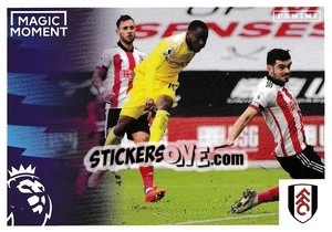 Sticker Ademola Lookman (Magic Moment) - Premier League Inglese 2020-2021 n. 252 - Panini