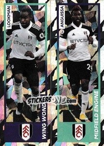 Sticker Ademola Lookman / André-Frank Zambo Anguissa - Premier League Inglese 2020-2021 - Panini