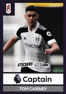 Cromo Tom Cairney (Captain) - Premier League Inglese 2020-2021 - Panini