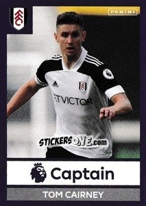 Figurina Tom Cairney (Captain) - Premier League Inglese 2020-2021 - Panini