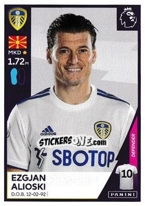 Sticker Ezgjan Alioski - Premier League Inglese 2020-2021 n. 261 - Panini
