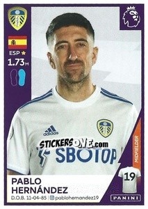 Cromo Pablo Hernández - Premier League Inglese 2020-2021 - Panini