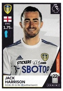 Sticker Jack Harrison - Premier League Inglese 2020-2021 - Panini