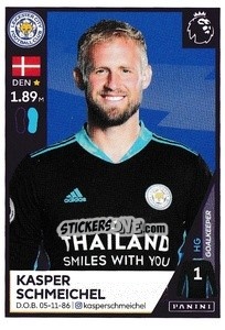 Sticker Kasper Schmeichel - Premier League Inglese 2020-2021 n. 285 - Panini