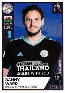 Cromo Danny Ward - Premier League Inglese 2020-2021 - Panini