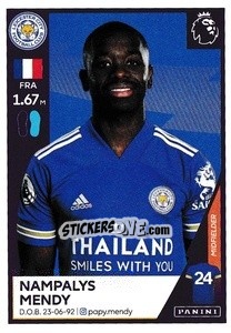 Cromo Nampalys Mendy - Premier League Inglese 2020-2021 - Panini