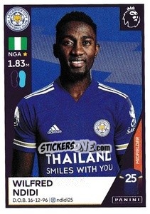 Sticker Wilfred Ndidi - Premier League Inglese 2020-2021 - Panini