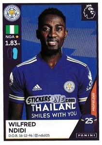 Sticker Wilfred Ndidi - Premier League Inglese 2020-2021 n. 303 - Panini
