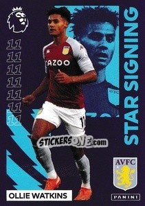 Sticker Ollie Watkins (Aston Villa) - Premier League Inglese 2020-2021 - Panini