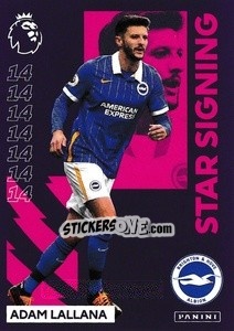 Sticker Adam Lallana (Brighton / Hove Albion) - Premier League Inglese 2020-2021 n. 335 - Panini