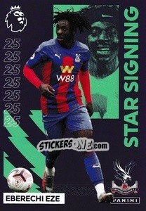 Cromo Eberechi Eze (Crystal Palace) - Premier League Inglese 2020-2021 - Panini