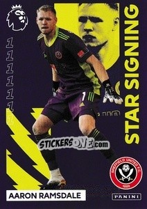 Cromo Aaron Ramsdale (Sheffield United) - Premier League Inglese 2020-2021 - Panini