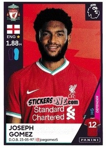 Sticker Joe Gomez - Premier League Inglese 2020-2021 - Panini