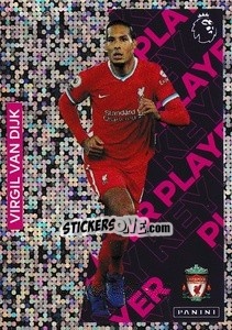 Sticker Virgil van Dijk (Key Player) - Premier League Inglese 2020-2021 n. 377 - Panini