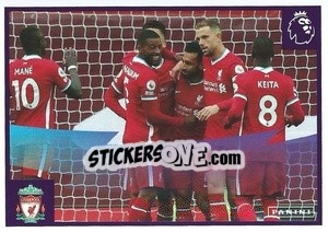 Sticker Reds on Fire - Premier League Inglese 2020-2021 n. 378 - Panini