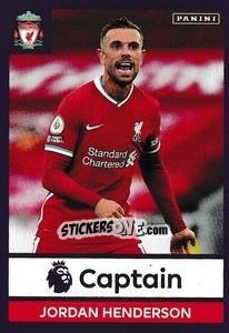Sticker Jordan Henderson (Captain) - Premier League Inglese 2020-2021 n. 381 - Panini