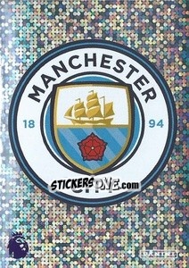Sticker Club Badge (Manchester City) - Premier League Inglese 2020-2021 n. 382 - Panini