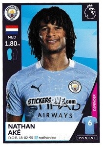 Sticker Nathan Ake - Premier League Inglese 2020-2021 n. 388 - Panini