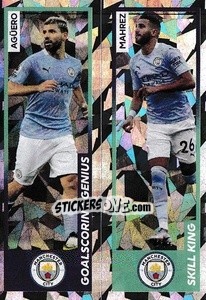 Sticker Sergio Agüero / Riyad Mahrez