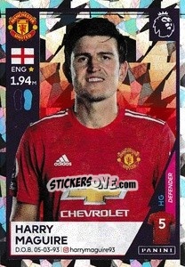 Sticker Harry Maguire (Captain) - Premier League Inglese 2020-2021 n. 415 - Panini