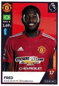 Cromo Fred - Premier League Inglese 2020-2021 - Panini