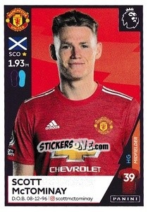 Sticker Scott McTominay - Premier League Inglese 2020-2021 - Panini