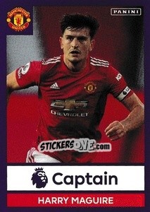 Figurina Harry Maguire (Captain) - Premier League Inglese 2020-2021 - Panini