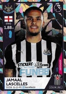 Sticker Jamaal Lascelles (Captain) - Premier League Inglese 2020-2021 - Panini