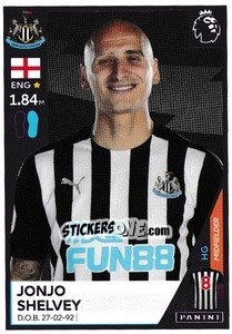 Sticker Jonjo Shelvey - Premier League Inglese 2020-2021 - Panini