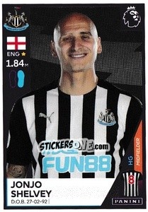 Sticker Jonjo Shelvey - Premier League Inglese 2020-2021 n. 450 - Panini