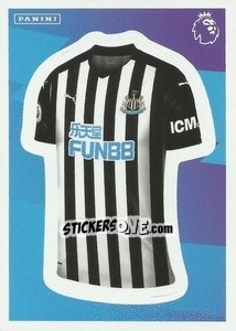 Sticker Home Kit (Newcastle United) - Premier League Inglese 2020-2021 - Panini