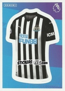 Sticker Home Kit (Newcastle United) - Premier League Inglese 2020-2021 n. 452 - Panini