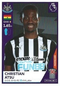 Sticker Christian Atsu - Premier League Inglese 2020-2021 - Panini