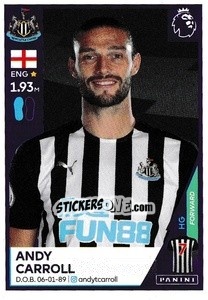 Sticker Andy Carroll - Premier League Inglese 2020-2021 n. 459 - Panini