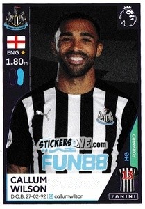 Cromo Callum Wilson - Premier League Inglese 2020-2021 - Panini