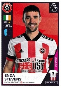 Figurina Enda Stevens - Premier League Inglese 2020-2021 - Panini