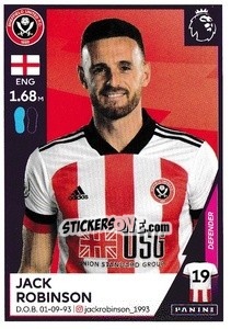 Sticker Jack Robinson - Premier League Inglese 2020-2021 - Panini