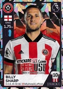 Figurina Billy Sharp (Captain) - Premier League Inglese 2020-2021 - Panini