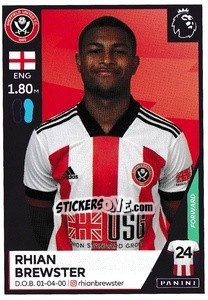 Sticker Rhian Brewster - Premier League Inglese 2020-2021 n. 492 - Panini