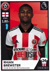 Figurina Rhian Brewster - Premier League Inglese 2020-2021 - Panini