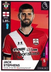Sticker Jack Stephens - Premier League Inglese 2020-2021 - Panini