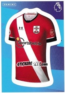 Sticker Home Kit (Southampton) - Premier League Inglese 2020-2021 - Panini