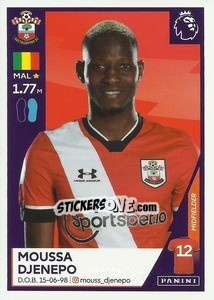 Sticker Moussa Djenepo - Premier League Inglese 2020-2021 n. 512 - Panini