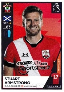 Figurina Stuart Armstrong - Premier League Inglese 2020-2021 - Panini