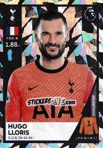 Sticker Hugo Lloris (Captain) - Premier League Inglese 2020-2021 n. 528 - Panini